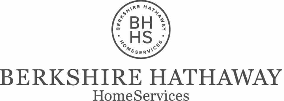 Berkshire Hathaway HomeServices logo with circular emblem featuring "BHHS" initials above the company name in elegant, dark gray typography on a white background.